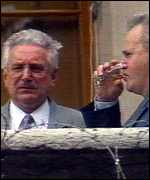Tudjman and Milosevic together