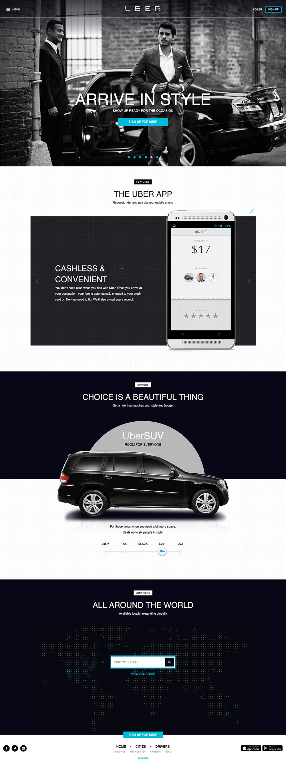 homepage uber 2013