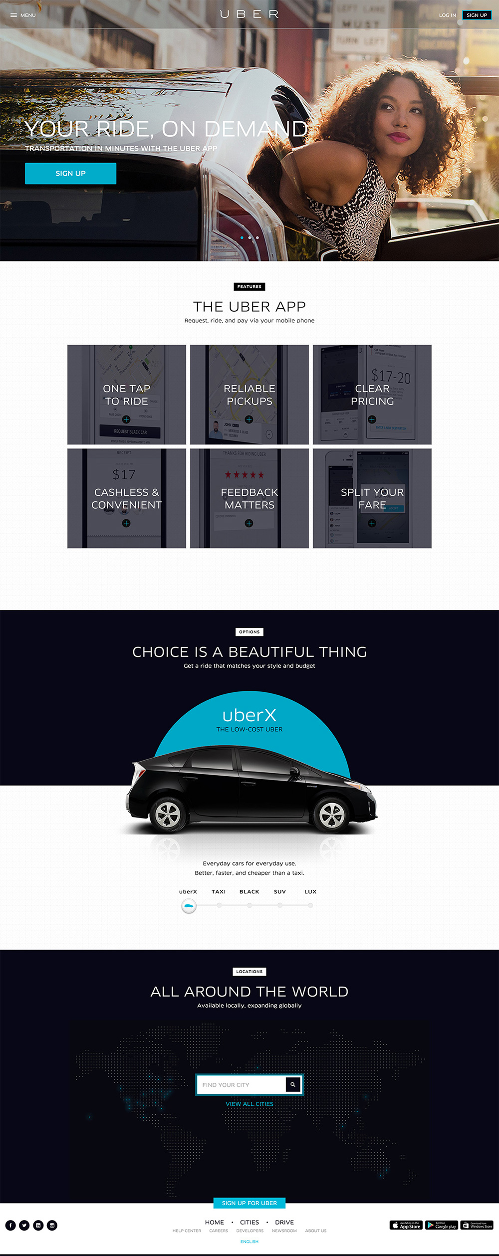 homepage uber 2015