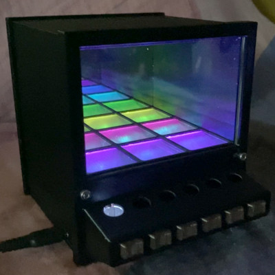 non-mirroring infinity mirror prototype