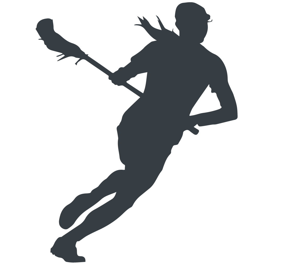 Athlete silhouette