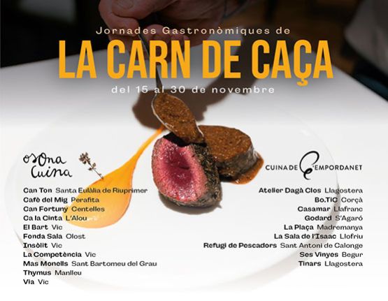 Jornades Gastronòmiques de la carn de caça