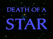Death of a Star