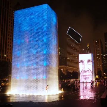 Crown Fountain, Chicago