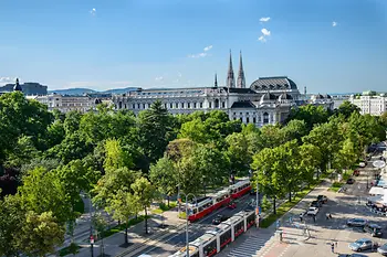 View of the Ringstrasse boulevard 