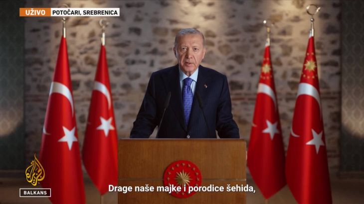 Erdogan: Nećemo zaboraviti Srebrenicu