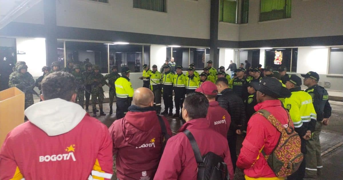 Seguridad en Bogotá megatoma que refuerza la seguridad localidad Usme