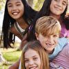 Group of Teenagers Enjoying Time Together in Nature