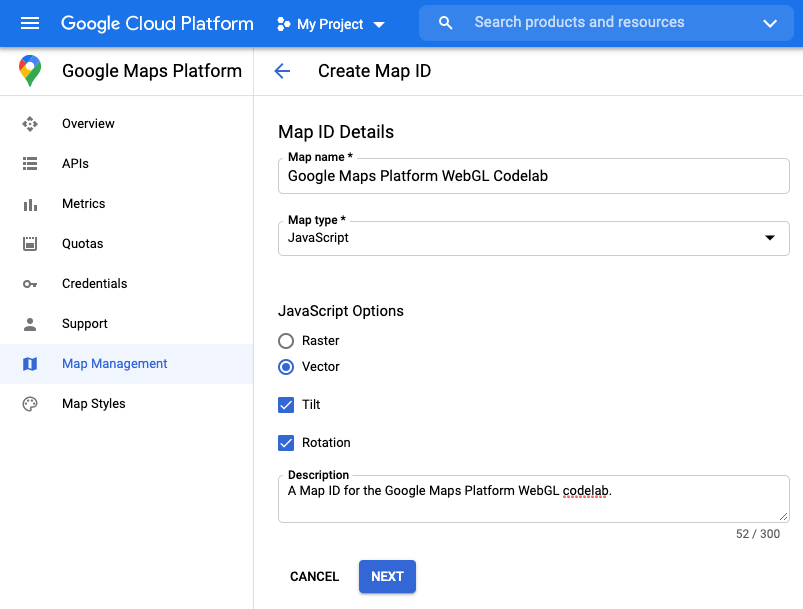 Map ID Generation