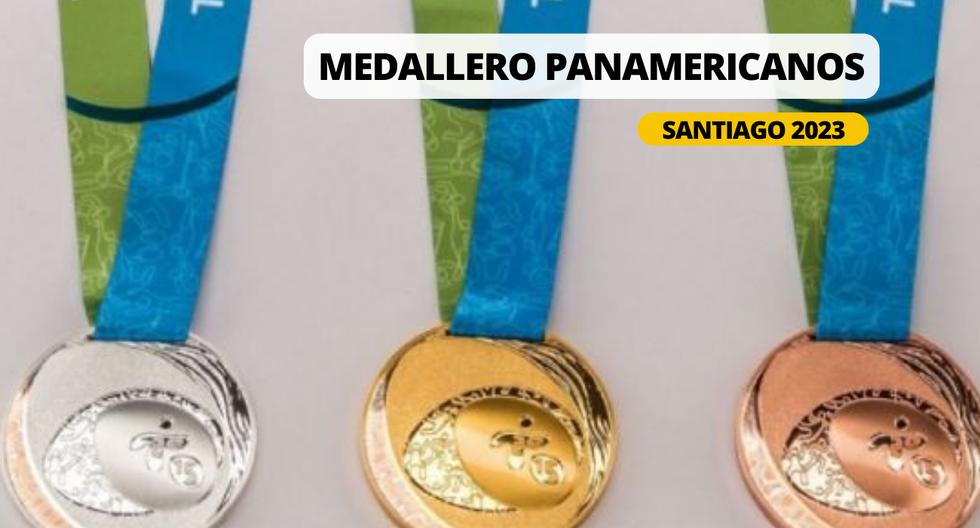 Sigue el medallero de los Juegos Panamericanos Santiago2023 ¿Quién