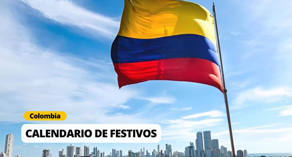 Calendario 2024 de COLOMBIA con festivos oficiales Próximo festivo de