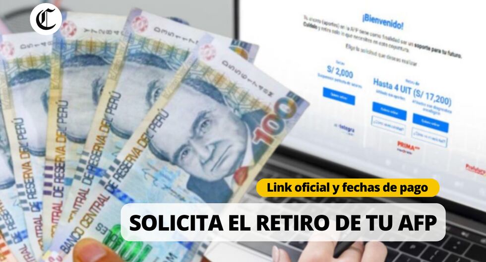 Link de RetiroAFP 2024 Cómo solicitar el retiro del 100 online con