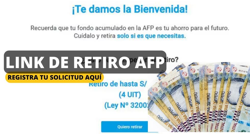 Este es LINK para RetiroAFP Ingresa tu solicitud hoy con DNI por la