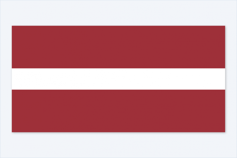 Latvian flag