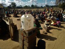 Les bénéficiaires. Photo: PAM/Fenoarisoa Ralaiharinony 