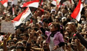 Egypt Civil Unrest, Feb 2011. Photo by Felipe Trueba/​EPA/​Shutterstock