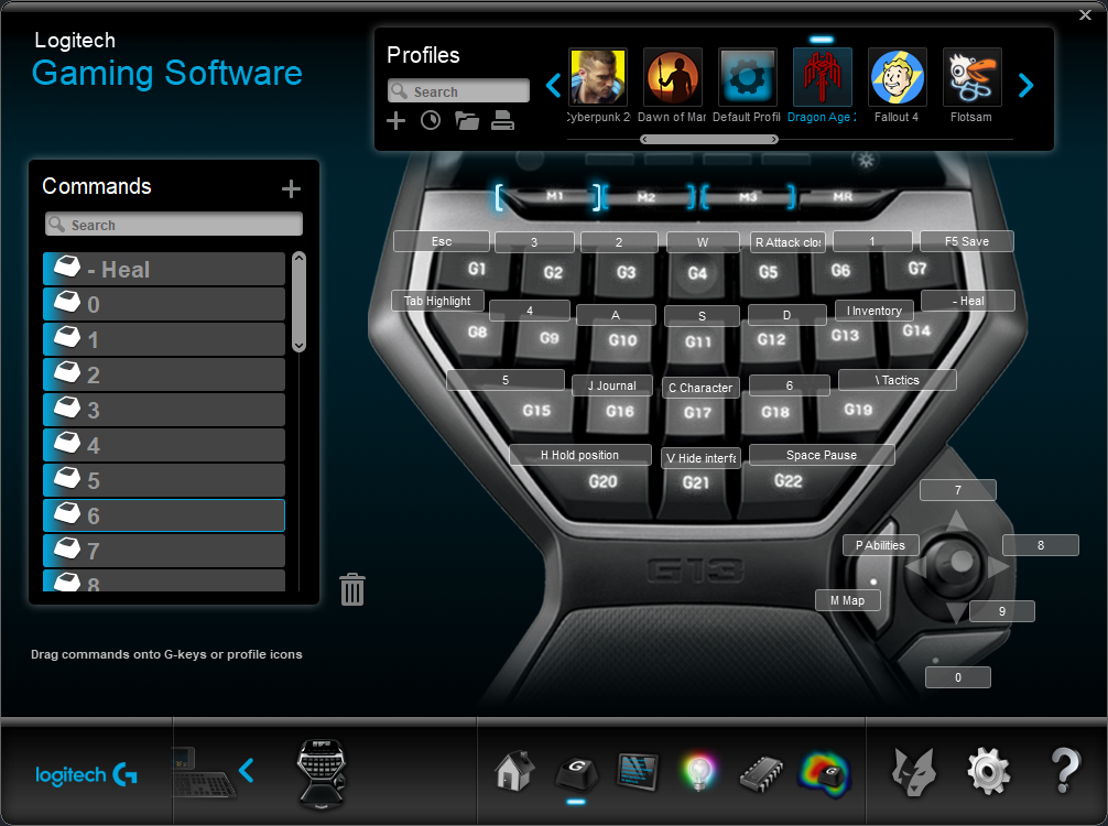 Logitech G13 Gaming Software