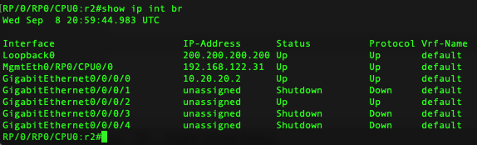 Loopback Interface Configuration