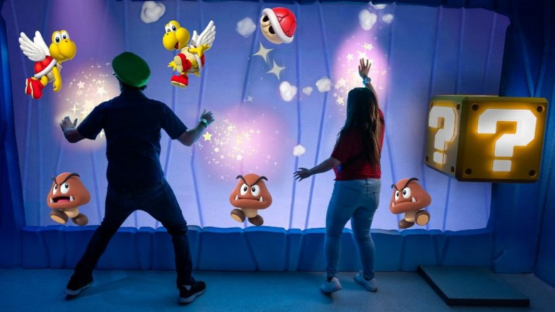 Super Nintendo World Hollywood gets new interactive wall