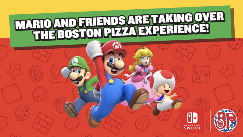 Boston Pizza teams with Nintendo to bring game-changing fun to families across Canada