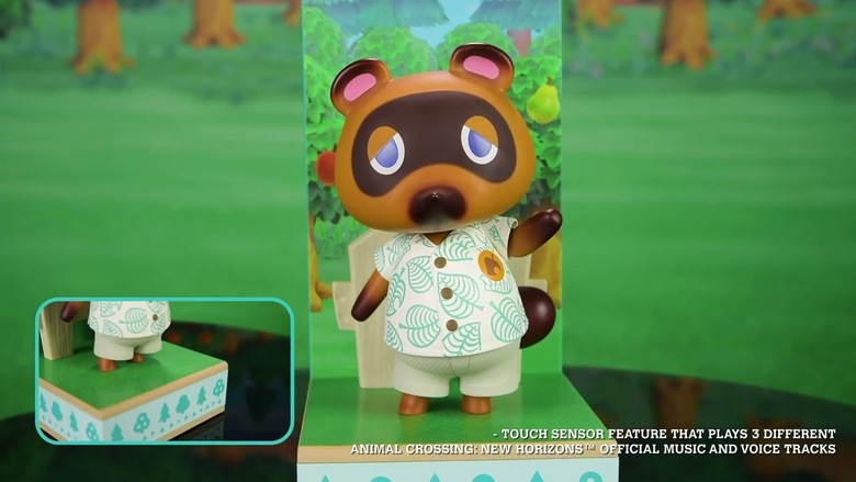 First 4 Figures shares a look at the sound function of their Animal Crossing: New Horizons "Tom Nook" statue
