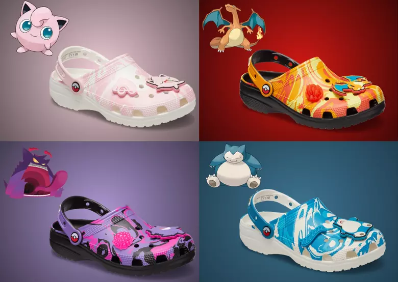 Pokémon x Crocs Classic Clog Pack due out 2024