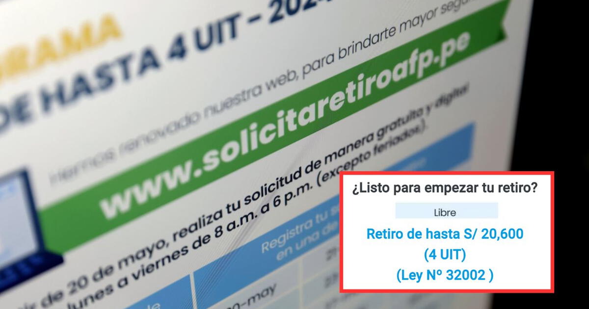 ¿No presentaste tu solicitud de RETIRO AFP a tiempo? Sigue estos pasos