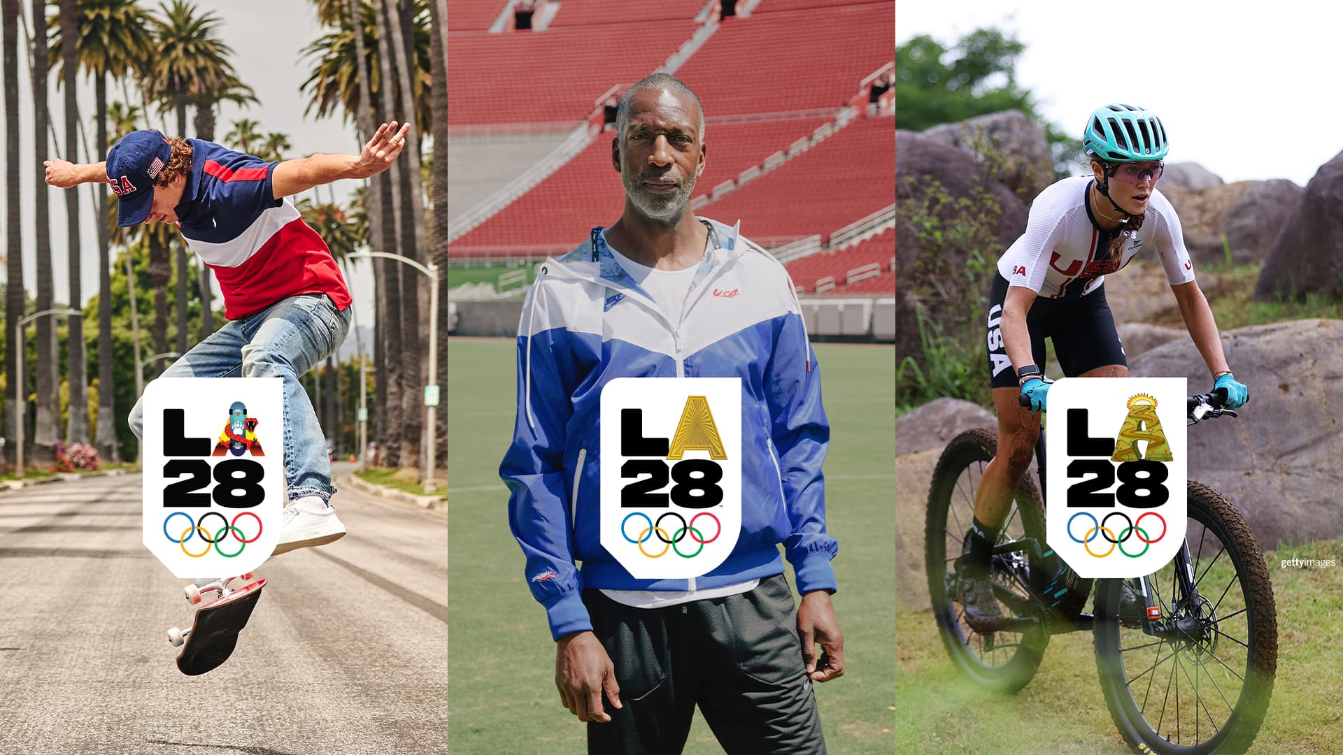 LA28 Reveals New Emblem Designs From Olympians image