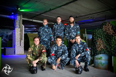 Ninjas in Pyjamas in September 2019 From left to right: (top) Lekr0 · Plopski · f0rest (bottom) REZ · pita · twist