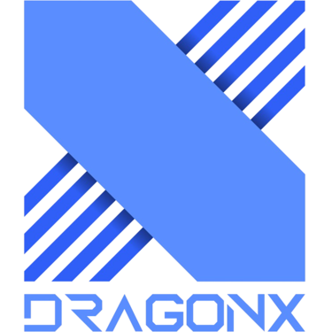 DragonX's logo 2019 - Jan 2023