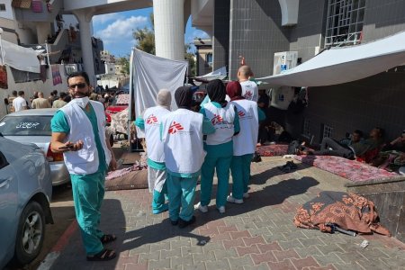 MSF Staff At al Shifa Hospital