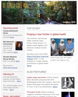 January 2010 Newsletter screenshot