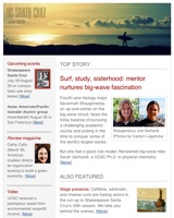 July 2010 Newsletter screenshot