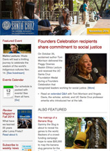 November 2014 Newsletter screenshot