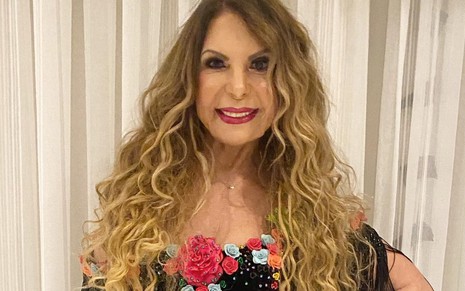 Elba Ramalho em imagem compartilhada nas redes sociais