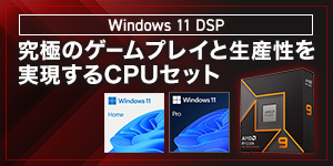 Windows 11 DSP ���ɂ̃Q�[���v���C�Ɛ��Y������������CPU�Z�b�g