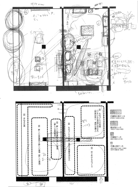 展示場レイアウト案