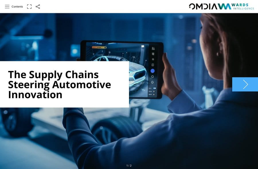 The supply chains steering automotive innovation