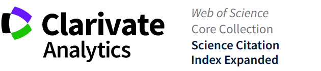 Listed in the Clarivate Analytics Web of Science Core Collection Science Citation Index Expanded