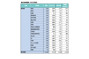 【中学受験の塾選び】首都圏3塾の合格力（2023年度版） 画像