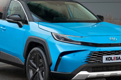 トヨタ『RAV4』次期型はやっぱり「ハンマーヘッド」採用！ ワールドプレミアは2025年夏か 画像