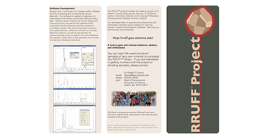 image of RRUFF Project Brochure cover