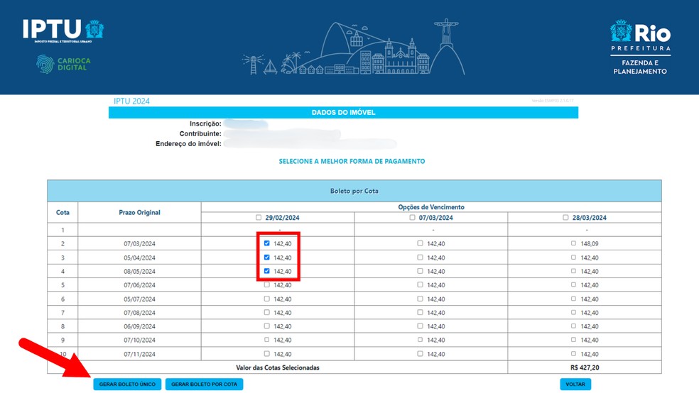 2ª via IPTU 2024 do Rio de Janeiro como emitir pelo Portal Carioca Digital