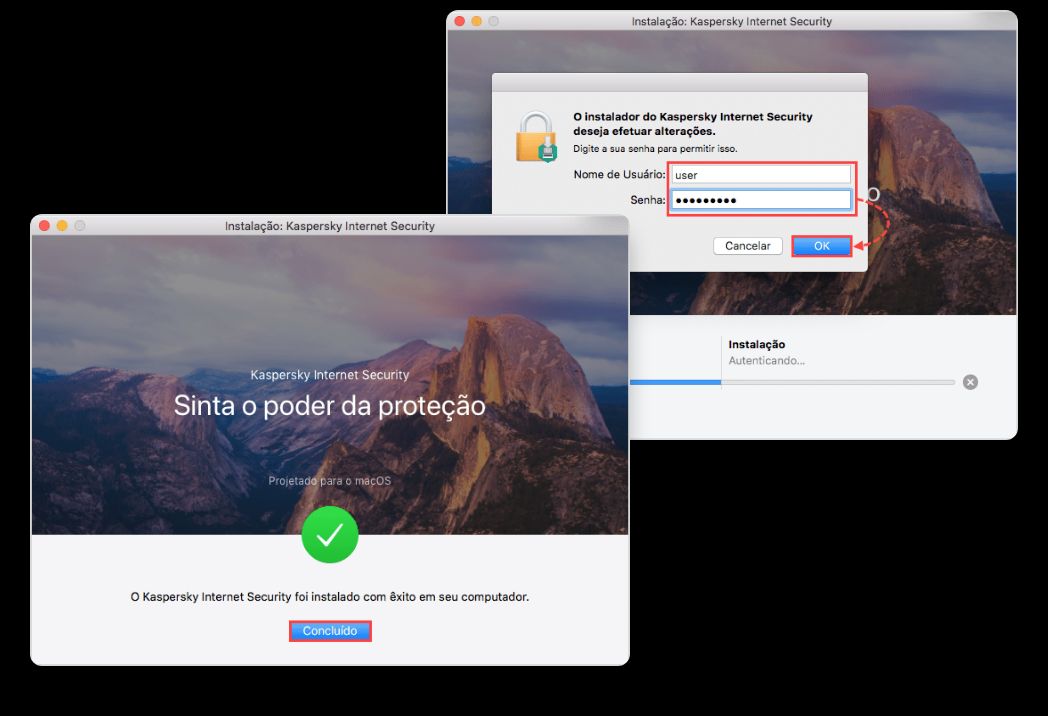 Imagem: Como instalar Segurança UOL no MacOS