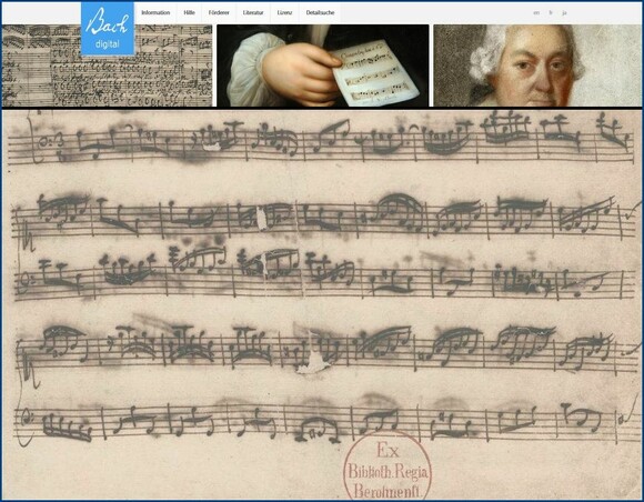 Das Bach Portal: Bach digital (Staatsbibliothek zu Berlin)