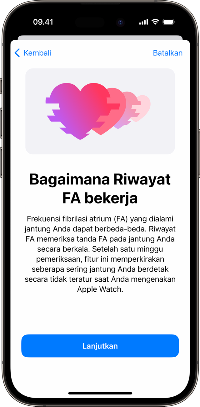 iPhone yang menunjukkan layar pengaturan Bagaimana Riwayat FA Bekerja