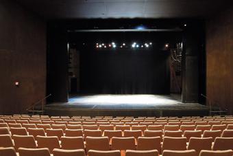 payne theatre seats with lights