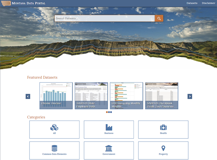 Montana Data Portal