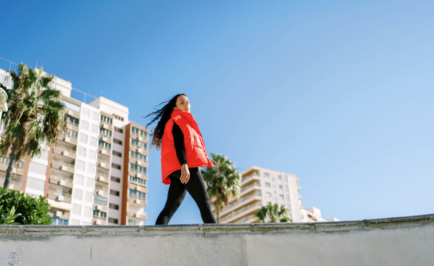 cool girl investing in property