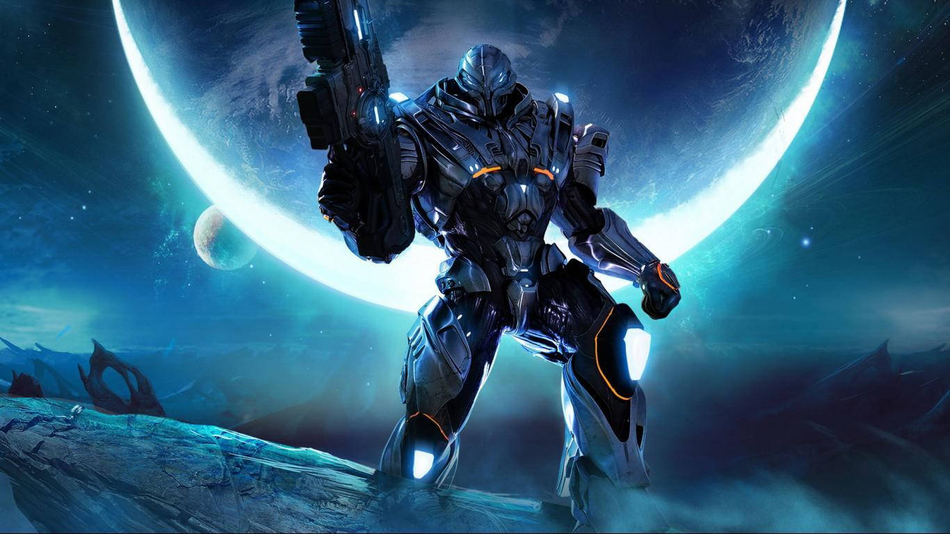 Cool Pc Halo Robot Wallpaper